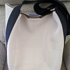 Rothy's Pearl White Bucket Bag